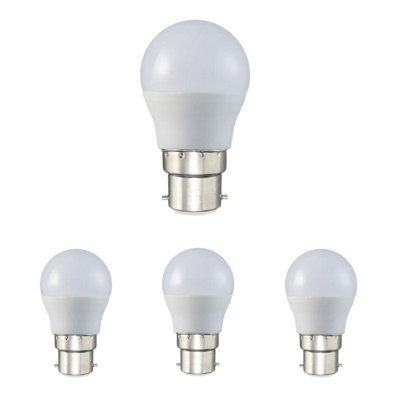 Bright Source 4.8W Golf Ball B22 3000k - Warm White - 10 Pack