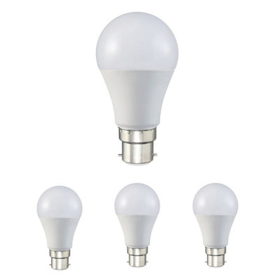 Bright Source 8.5W GLS B22 3000k - Warm White - 10 Pack