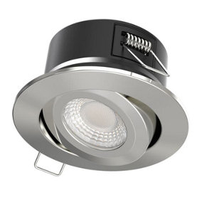 Bright Source 8w-10w 3CCT Tilt All-in-One LED Downlight