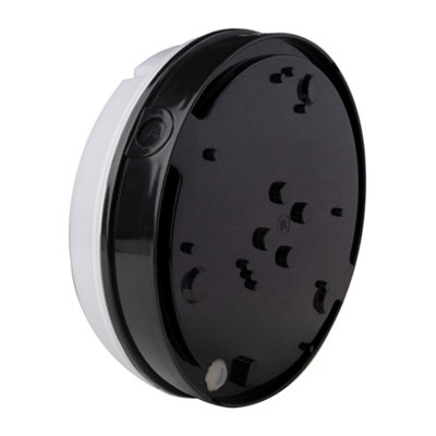 Bright Source 9w/14w/18w Round Black LED Bulkhead - CCT - Corridor Function
