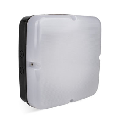 Bright Source 9w/14w/18w Square Black LED Bulkhead - CCT - Corridor ...