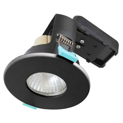 Bright Source Fixed IP20 GU10 Downlight - Black