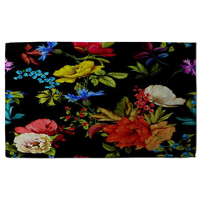 Bright Vibrant Flowers (Bath Towel) / Default Title