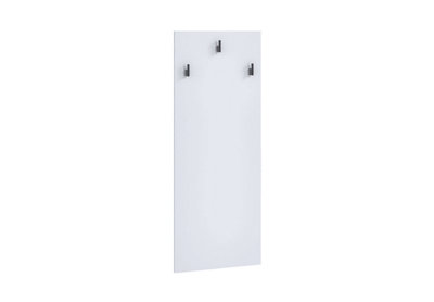 Brighten Your Entryway with the Elegant Olier 09 Wall Hanger 470mm x 1500mm x 20mm in Crisp White