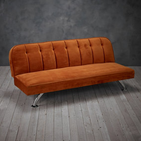 Brighton Click Clack Sofa Bed Orange