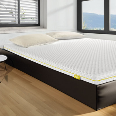 Brightr Memory Foam Single  Mattress Topper  Adjustable Comfort Prevent Back, Hip & Shoulder Pain  Dual Sided - Medium Firm