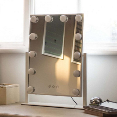 Brigitte Hollywood Vanity Mirror with LED Lights