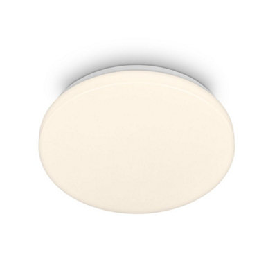 Briloner Bathroom Ceiling Light LED Lamp IP54 Round 12W 270mm Warm White