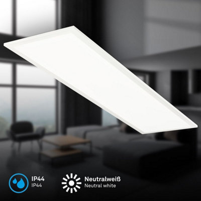 Briloner Bathroom Ceiling Light LED Panel 22W IP44 4000K 2300lm Neutral ...