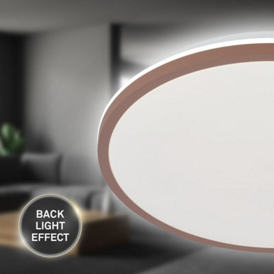 Briloner LED Ceiling Light Round Living Room Lamp Backlight Neutral ...