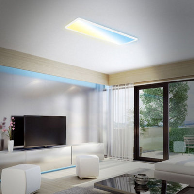 Briloner Mains-powered LED White Dimmable LED Panel