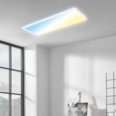 Briloner Mains-powered LED White Dimmable LED Panel