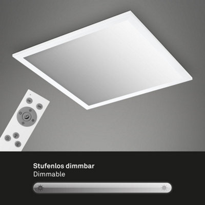 Briloner Mains-powered LED White Dimmable LED Panel