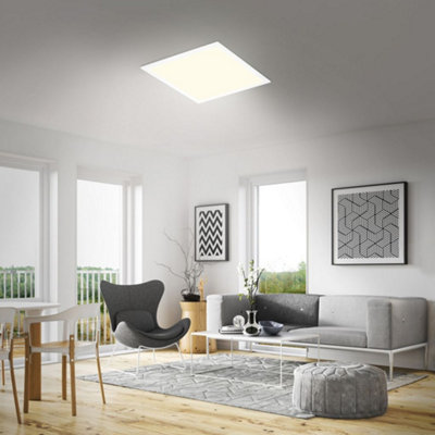 Briloner Mains-powered LED White Dimmable LED Panel