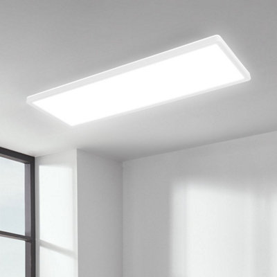 Briloner White LED Panel Backlight Effect Ceiling Light 58cm, 22W ...