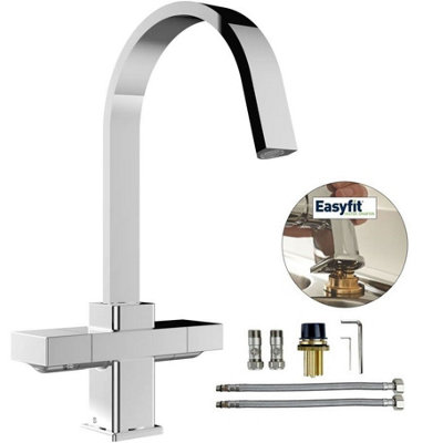 Bristan CHO EFSNK C Chocolate Easyfit Monobloc Sink Mixer Chrome 