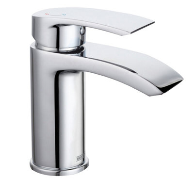 Bristan Gild Eco Start Basin Mixer Clicker Waste Chrome Taps Bathroom Sink Brass