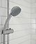 Bristan Thermostatic Bar Mixer Shower Round Chrome Exposed Valve Twin Lever