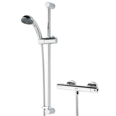 Bristan Zing Thermostatic Bar Mixer Shower Cool Touch + Fast Fit Connections