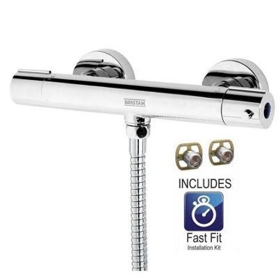 Buy Bristan Zing Thermostatic Bar Mixer Shower Valve Only Cool Touch
