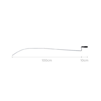 Bristles Flexible Sink and Shower Drain Cleaner 1Metre x 2 - 5