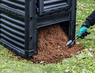 Bristol Tool Company Plastic Garden Compost Bin 300 Litre, Environment-Friendly, Speedy Composting, Fast and Free Delivery