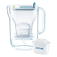BRITA Style fridge water filter jug, 2.4 Litre, Blue