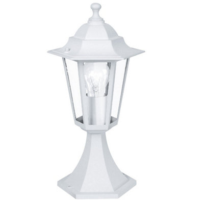 Britalia BR22466 Matt White Clear Glass Panel Outdoor Vintage