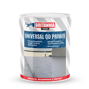 Britannia Paints Universal Quick Drying Primer & Sealer Amber Brown 5 Litres