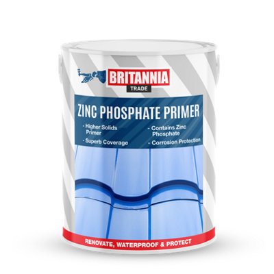 Britannia Paints Zinc Phosphate Metal Primer Off White 5 Litres Price Comparisons | Compare The Build