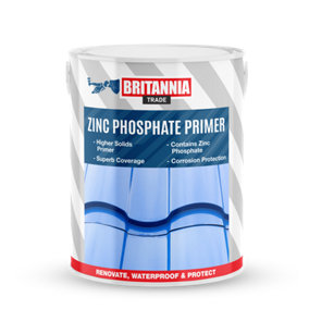 Britannia Paints Zinc Phosphate Metal Primer Off White 5 Litres