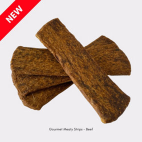 British Gourmet Beef Meaty Strips (4pcs) Healthy Dogs's Treat