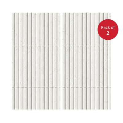 BRITWALL Flexible Stone Panel Bamboo Travertine Effect Beige ...