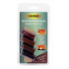 Briwax Filler Sticks - Dark (4 x 40ml sticks)