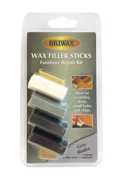 Briwax Filler Sticks - Grey (4 x 40ml sticks)