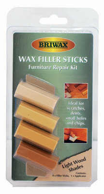 Briwax Filler Sticks - Light (4 x 40ml sticks)