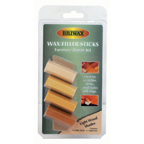Briwax Filler Sticks - Light (4 x 40ml sticks)