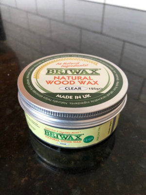 Briwax Natural Wood Wax 125g - 100% Vegan