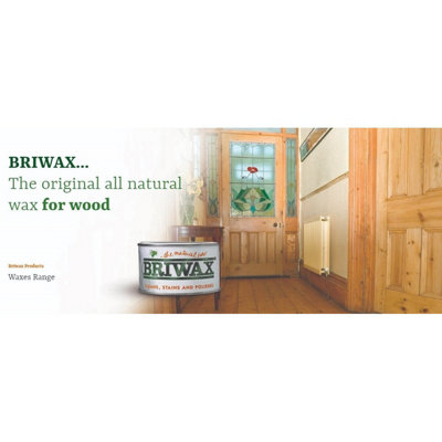 Briwax Wax Polish Dark Oak 400g - London Power Tools