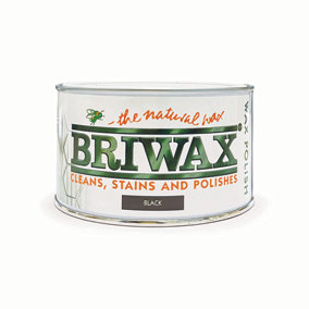 Briwax Wax Polish - Black 370g