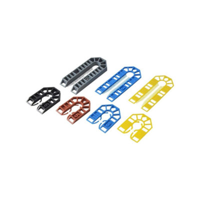 Broadfix Shims Assorted Flat Packers U-Shaped Shims Bag of 200