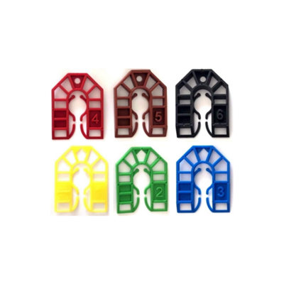Broadfix Shims - Small Packers U-Shaped Shims - 55 x 43mm 2.17 x 1.69 inches - Bag of 200