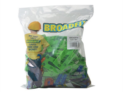 Broadfix WP1 Green Precision Wedges (Bag 100) BFXWP1