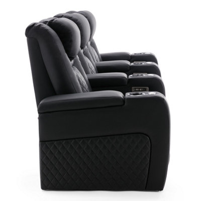 Broadway Seater Electric Recliner Cinema Sofa USB Charging Led