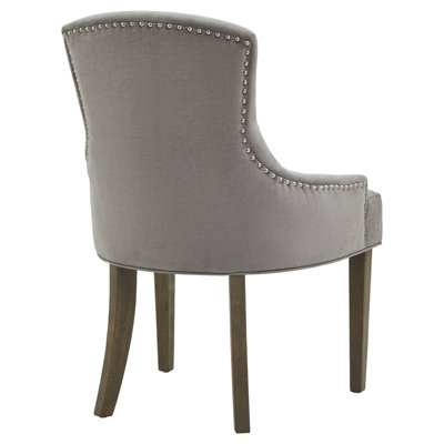Brockham Ashen Dining Chair - Wood - L65 x W63 x H96 cm - Grey
