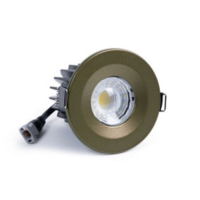 Bronze 10W LED Downlight - Warm & Cool White - Dimmable IP65 - SE Home