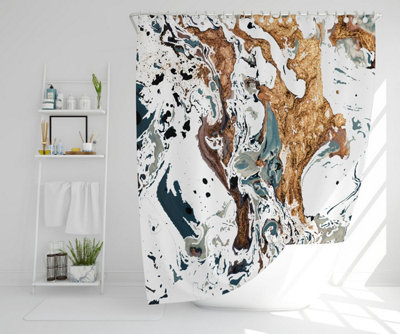 Bronze Marble (Shower Curtain) / Default Title Price Comparisons | Compare The Build