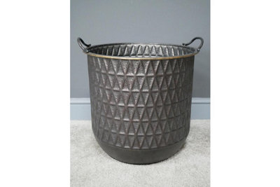 Bronze metal Retro Planter pots