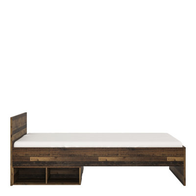 Brooklyn Small Double Bed 120 cm in Walnut