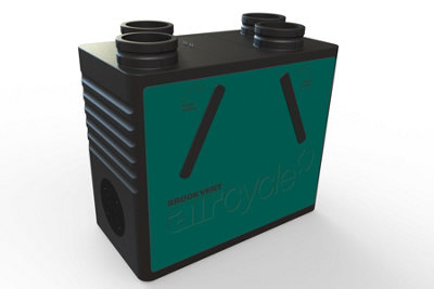 Brookvent Aircycle 1.2 Wall Mounted SB Whole House MVHR System